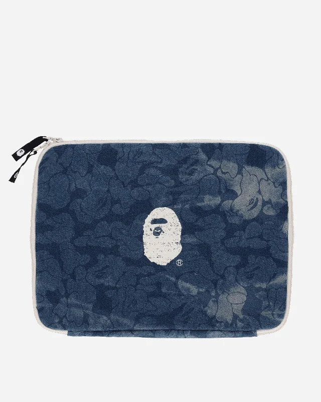 Solid Camo Denim Tech Case Light Indigo