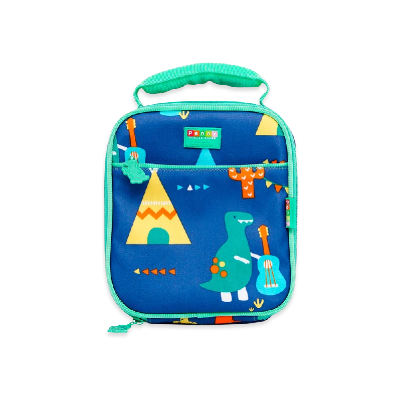 Medium Insulated Lunch Bag — Dino Rock