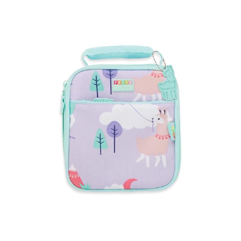 Medium Insulated Lunch Bag - Loopy Llama