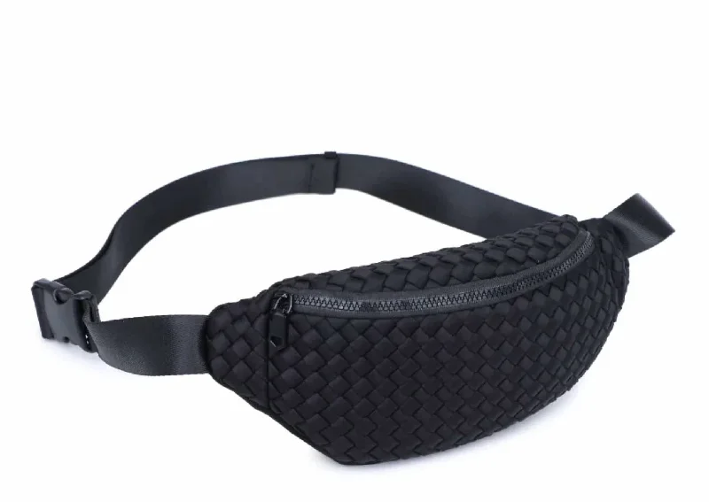 Men's Aim High Belt Bag In Black