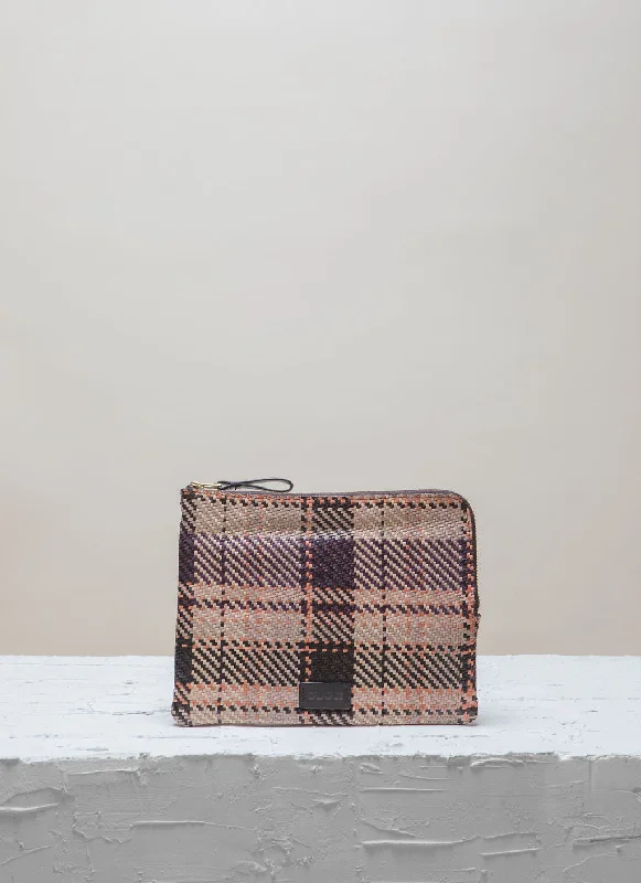 BATU S Terra Tartan Twill Pouch