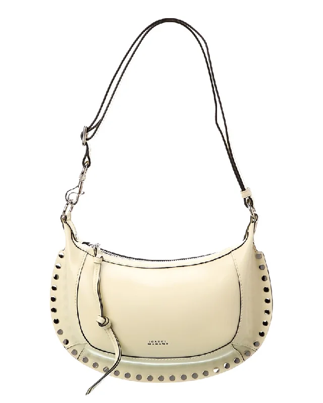 Isabel Marant Oskan Moon Leather Hobo Bag