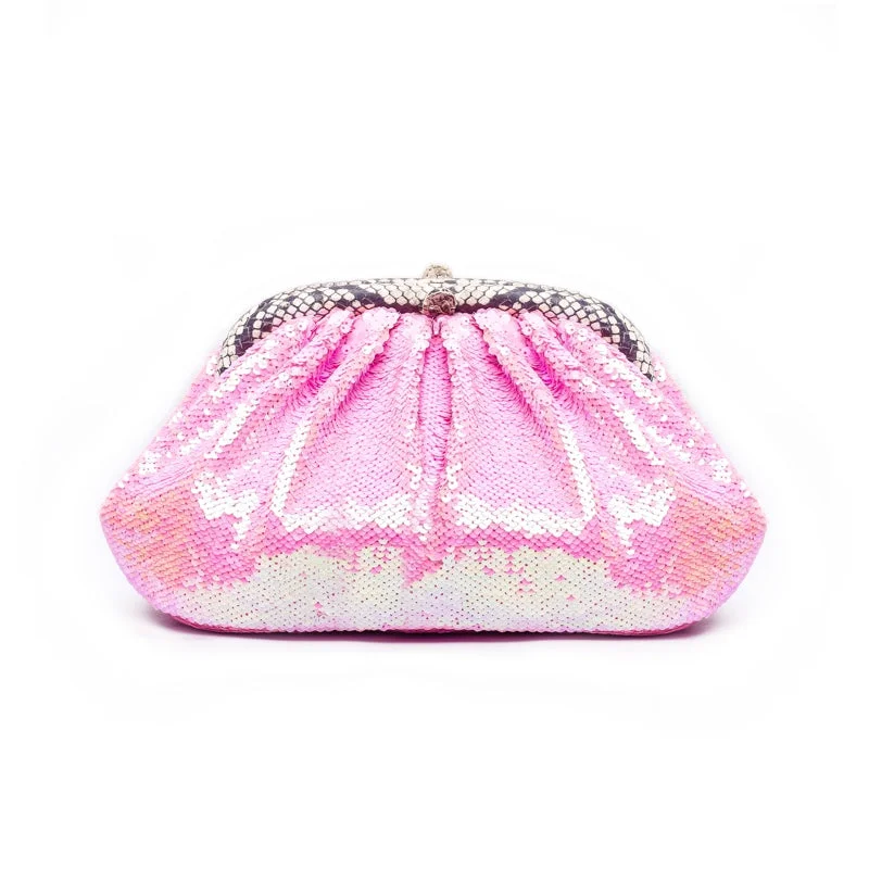 DISCO SNAP CLUTCH | PINK