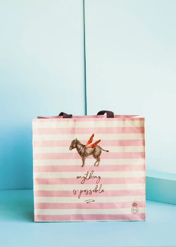 Donkey Anything is Possible Market Tote