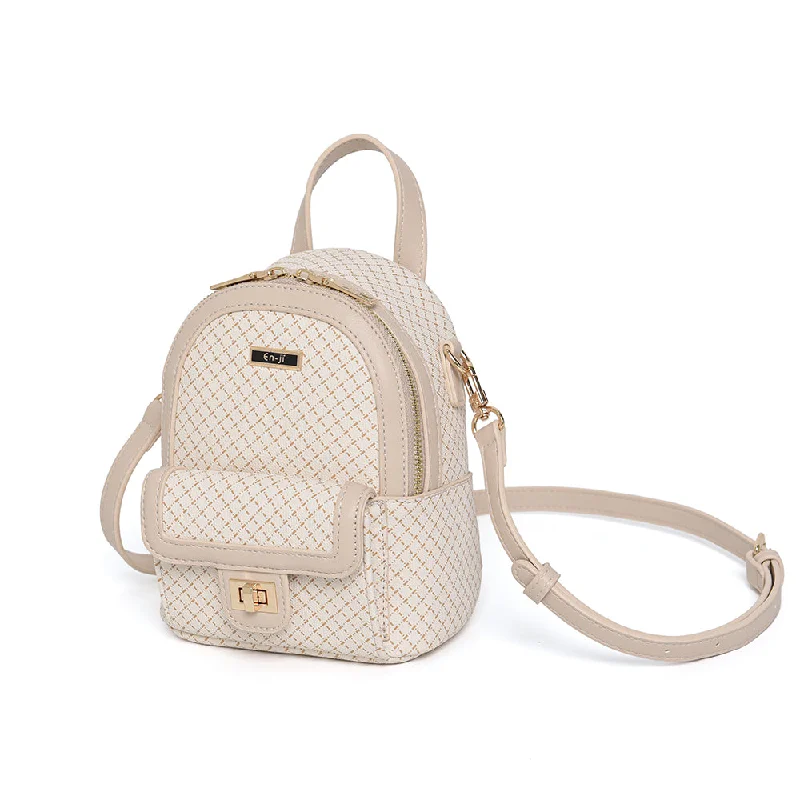 En-ji Gomi Backpack - Cream