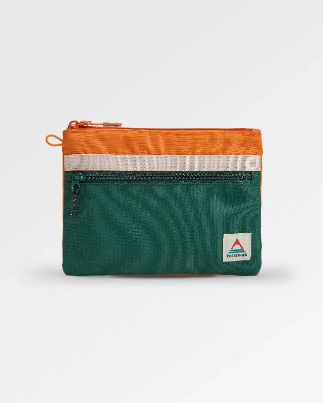 Essentials Recycled Pouch - Rain Forest Orange Multi