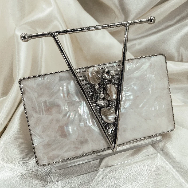 HINA Clutch (Silver)