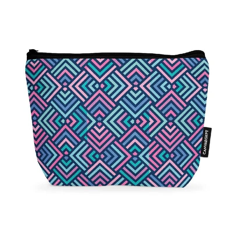 Makeup Pouch purple maze