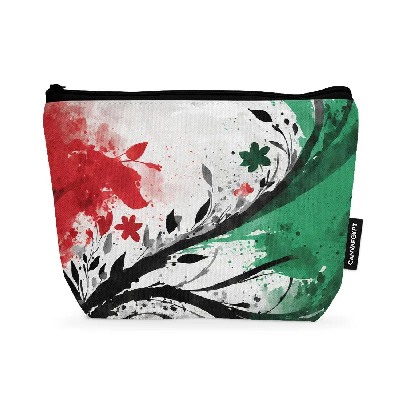 Makeup Pouch Women Palestine up