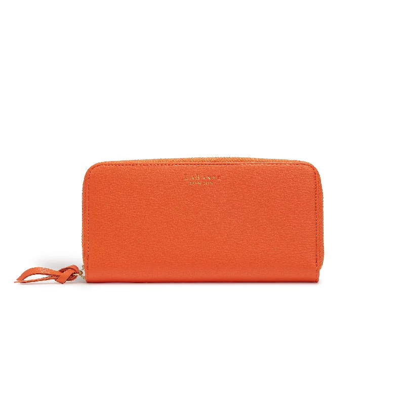 Serene Sunset Vegan Zip Around Wallet