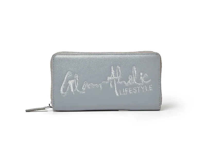 SIGNATURE LOGO STANDARD WALLET GRAY