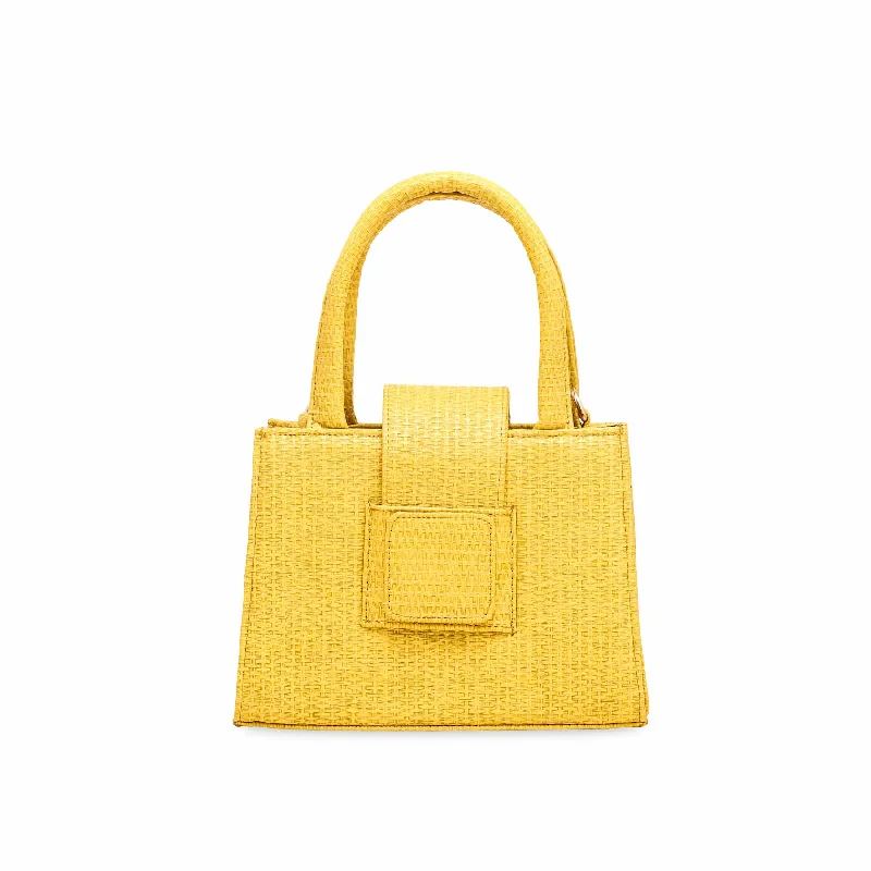 Yellow Casual Shoulder Bag P55600