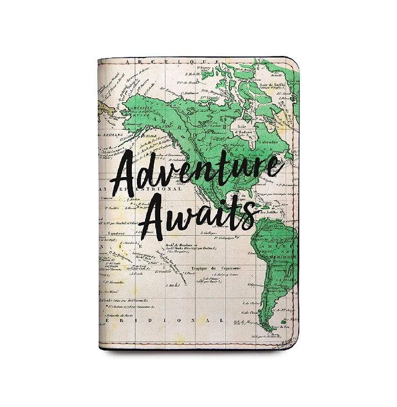 Adventure Awaits Passport Cover