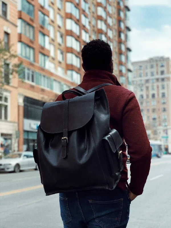 SURA Large Backpack: Black