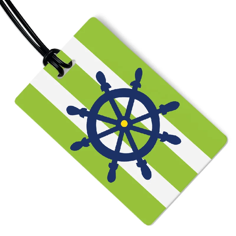 Captains Wheel Luggage Tag