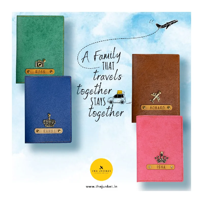 Family Set Passport Covers (Set of 4)