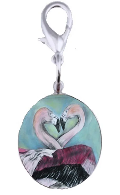 Flamingo Bag Charm - Synchronous Nesting