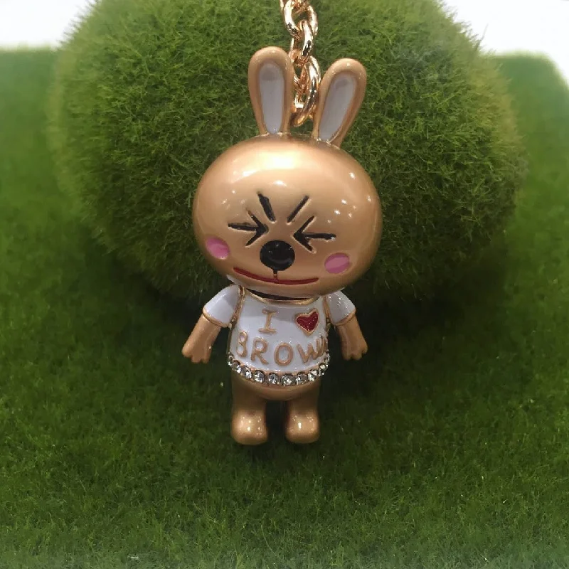 Limited Edition Cony Love Brown Bag Charm