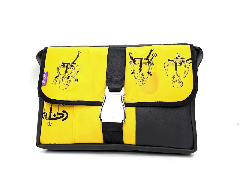 Mariclaro Laptop / Messenger Bag - Aircraft Life Jacket