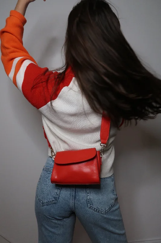 'London' Mini Bag in Red