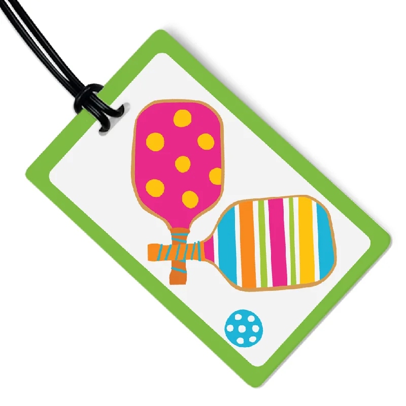 Pickleball Luggage Tag