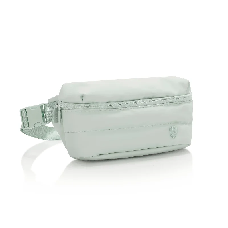 The Puffer Waist Bag - Sage Green