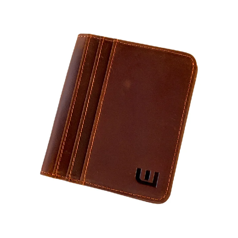 Two ID Bifold Leather Wallet - Heritage TX