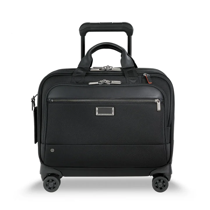 @Work Discontinued Medium 2-Wheel Expandable Brief-black